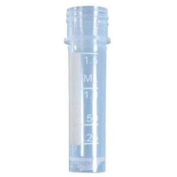 注文コード:61271667 MSTサンプルストックチューブ 2.0ml 自立型 ナチュラル 目盛付 220-3953PR-080シリーズ EVER GREEN