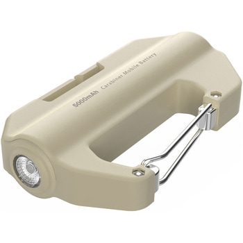 注文コード:61309538 カラビナモバイルバッテリー 5,000mA グリーンハウス