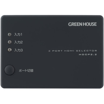 注文コード:61309581 HDMIセレクタ 入力3(HDMI3)+出力1 グリーンハウス