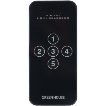注文コード:61309590 HDMIセレクタ 入力5(HDMI5)+出力1 グリーンハウス