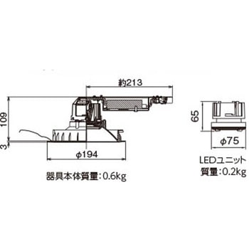 注文コード:61387866 ユニット交換形DL一般形 東芝ライテック