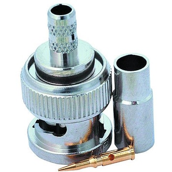 RF/同軸 BNC プラグ ストレート 50 Ω クリンプ KEYSTONE