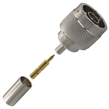 RF/同軸 N プラグ ストレート 50 Ω クリンプ KEYSTONE