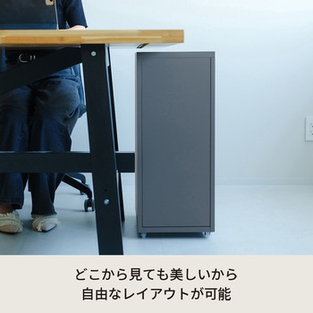 注文コード:61454587,61454648 くらしのストレージワゴン5段 永井興産