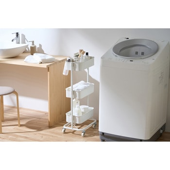 注文コード:61514805 キャスター付きワゴンスリム アイリスオーヤマ