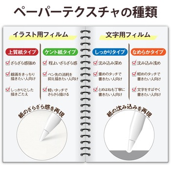 注文コード:61710959 iPad Air 10.9インチ 第5/4世代 iPad Pro 11インチ 第4/3/2/1世代 フィルム ペーパーライク 文字用 なめらか 紙のような描き心地 - エレコム