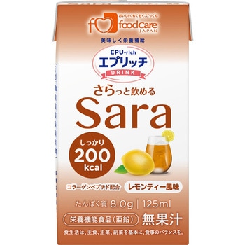 注文コード:61763619 エプリッチドリンクSara レモンティー風味 エプリッチ