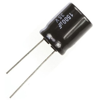 注文コード:62166319 コンデンサ 1500μF 35V dc 1袋 100個入 Panasonic(パナソニック)