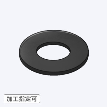 注文コード:62433668,62433677 【オーダー】円形(中抜き) クロロプレンゴム ノーブランド