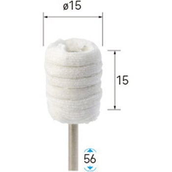 注文コード:62562328 積層ソフトバフ (軸径2.34mm・3mm・6mm) NSK(ナカニシ)