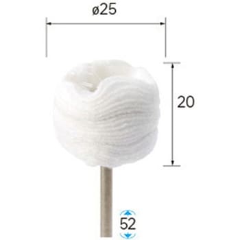 注文コード:62562337 積層ソフトバフ (軸径2.34mm・3mm・6mm) NSK(ナカニシ)