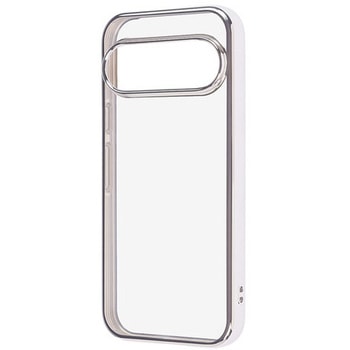 注文コード:62591615 Google Pixel 10/10 Pro Like standard カメラ保護設計 メタリック TPUソフトケース / シルバー レイ・アウト