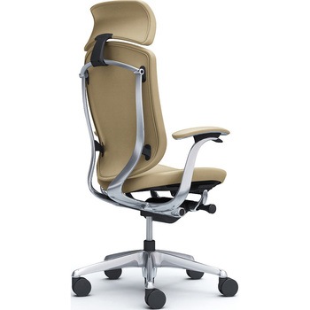 注文コード:62591700 コンテッサセコンダ、固定肘、固定ヘッド、背座革、ハンガー無、ランバー無、ブラックB、ポリッシュ、脚ポリッシュ、ウレタン オカムラ(岡村製作所)