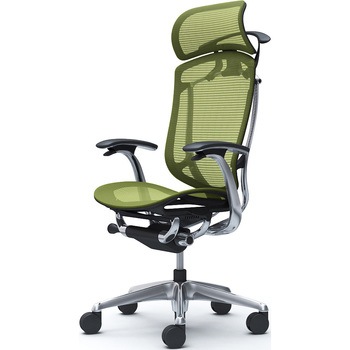 注文コード:62591867 コンテッサセコンダ、固定肘、固定ヘッド、座メッシュ、ハンガー付、ランバー無、ブラックB、ポリッシュ、脚ポリッシュ、ウレタン オカムラ(岡村製作所)