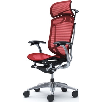 注文コード:62591910 コンテッサセコンダ、固定肘、固定ヘッド、座メッシュ、ハンガー付、ランバー無、ブラックB、ポリッシュ、脚ポリッシュ、ウレタン オカムラ(岡村製作所)