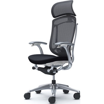 注文コード:62594737 コンテッサセコンダ、固定肘、固定ヘッド、座クッション、ハンガー無、ランバー付、ホワイトB、ポリッシュ、脚ポリッシュ、ウレタン オカムラ(岡村製作所)