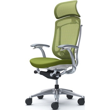 注文コード:62594780 コンテッサセコンダ、固定肘、固定ヘッド、座クッション、ハンガー無、ランバー付、ホワイトB、ポリッシュ、脚ポリッシュ、ウレタン オカムラ(岡村製作所)