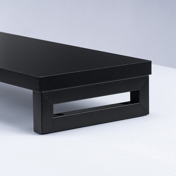 注文コード:62595210 机上ラック eシリーズ ブラック×ブラック角脚 サンワサプライ