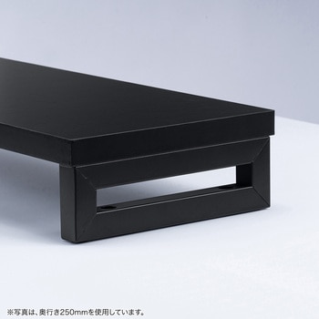 注文コード:62596287 机上ラック eシリーズ ブラック×ブラック角脚 サンワサプライ