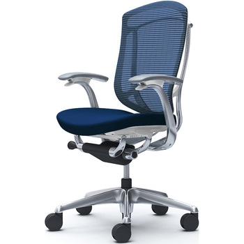 注文コード:62608037 コンテッサセコンダ,固定肘,座クッション,ハイバック5本脚,ポリッシュ,ホワイト,ランバー無ハンガー無 オカムラ(岡村製作所)