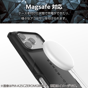 注文コード:62827156 iPhone 17 Pro Max ケース ハイブリッド 衝撃吸収 MAGKEEP 磁力吸着ワイヤレス充電対応 フィルム付 - エレコム