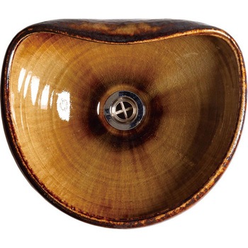 注文コード:63155524 手洗い鉢 べっ甲 利休信楽