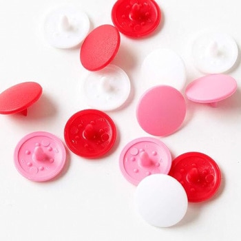 注文コード:63282460 プラスチックスナップボタン3色セット 日本紐釦貿易