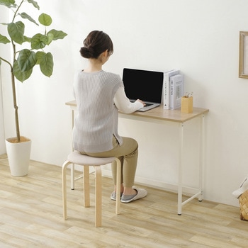 注文コード:63375279 ベーシックデスク 幅100×奥行40cm アイリスオーヤマ