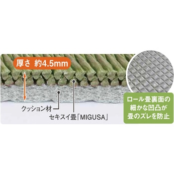 注文コード:63509594,63509610,63509619,63509628,63509637 畳MIGUSA ロール畳 - テラモト