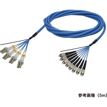 注文コード:63764068,63764077,63764086,63764095,63764104,63764113,63764129,63764138,63764147,63764156,63764165,63764174 光ファイバーケーブル (マルチモード/LC-FC/屋内用(補強)/8芯) ダイヤトレンド
