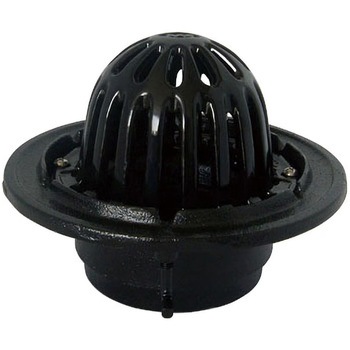 注文コード:64220567,64220576,64220585,64220601,64220610,64220619,64220628,64220637,64220646,64220655,64220671,64220680 ルーフドレイン 縦型 屋上用 塗膜・モルタル防水用 ねじ込み式 第一機材