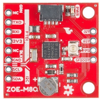 注文コード:64368230 SparkFun GPS Breakout - ZOE-M8Q Qwiic SPARKFUN