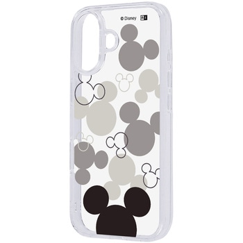 iPhone 17 ディズニー / 耐衝撃 ハイブリッドケース Charaful / ミッキーマウス レイ・アウト