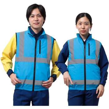 注文コード:64543896,64543905,64543914,64543930,64543939,64543948,64543957,64543966,64543975 高視認空調付き安全ベスト 3022S +大容量バッテリーセット - STATUSUNI(ステータスユニ)