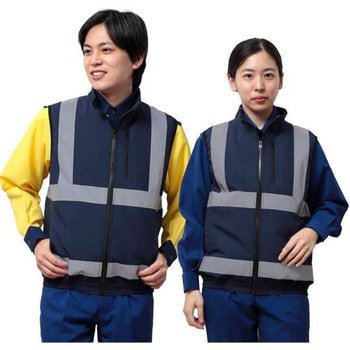 注文コード:64545427,64545436,64545445,64545454,64545470,64545479,64545488,64545497,64545506 空調付き安全ベスト 3022B +ブラシレスセット・モバイルバッテリー付 - STATUSUNI(ステータスユニ)