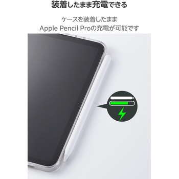 注文コード:64594437 iPad mini A17 Pro 第6世代 8.3インチ ケース ソフト 軽量 Apple Pencil Pro充電対応 - エレコム