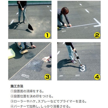 注文コード:64646829 加熱接着式ラインテープセット - エスコ