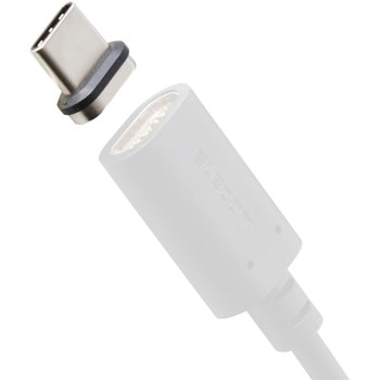 注文コード:64712150 USB-C マグネット端子 240W PD対応 着脱式 Type-Cコネクタ ケーブル専用 エレコム