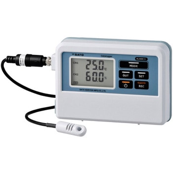 注文コード:64763729 温度・湿度データロガー(分離型) エスコ