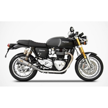ZTPH068SSO N.2 ステンレス スリップオン TRIUMPH THRUXTON-R (2017-2019) ZARD (ザード)