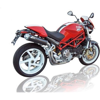 ZD024LSO-1 N.2 ステンレススチール -カーボン スリップオン DUCATI MONSTER S2R 1000/S4R ZARD (ザード)