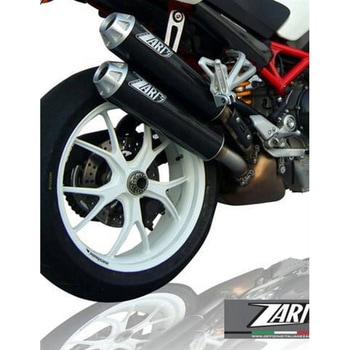 ZD024HSR-2 N.2 チタン レーシング スリップオン DUCATI MONSTER S2R 800/1000 (2006-2008) ZARD (ザード)