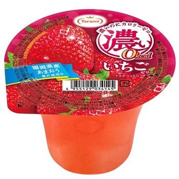 注文コード:64832096 たらみ 濃い0kcal いちごゼリー 195gx48 たらみ