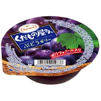 注文コード:64832279 たらみ くだもの屋さん ぶどうゼリー 160gx48 たらみ