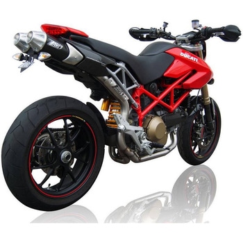 注文コード:64931836 ステンレススチール -カーボン スリップオン DUCATI HYPERMOTARD 796/1100/1100 ZARD (ザード)
