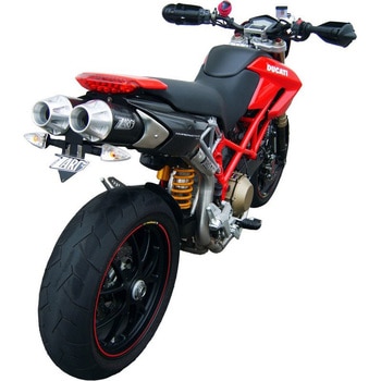 注文コード:64931836 ステンレススチール -カーボン スリップオン DUCATI HYPERMOTARD 796/1100/1100 ZARD (ザード)