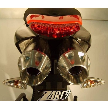 注文コード:64931836 ステンレススチール -カーボン スリップオン DUCATI HYPERMOTARD 796/1100/1100 ZARD (ザード)