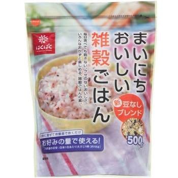 はくばく まいにちおいしい雑穀ごはん 500gx6 はくばく