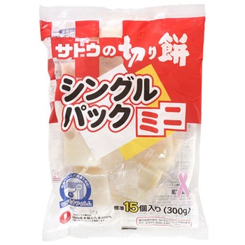 サトウ サトウの切り餅 シングルパック 300gx12 サトウ食品工業