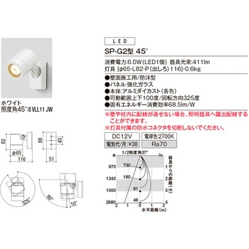 注文コード:65119339 スポットライト SP-G2型 TOSTEM(LIXIL)
